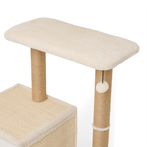 Coco Haven Cat Tower – Natural Multi-Level Scratching & Relaxing Centre