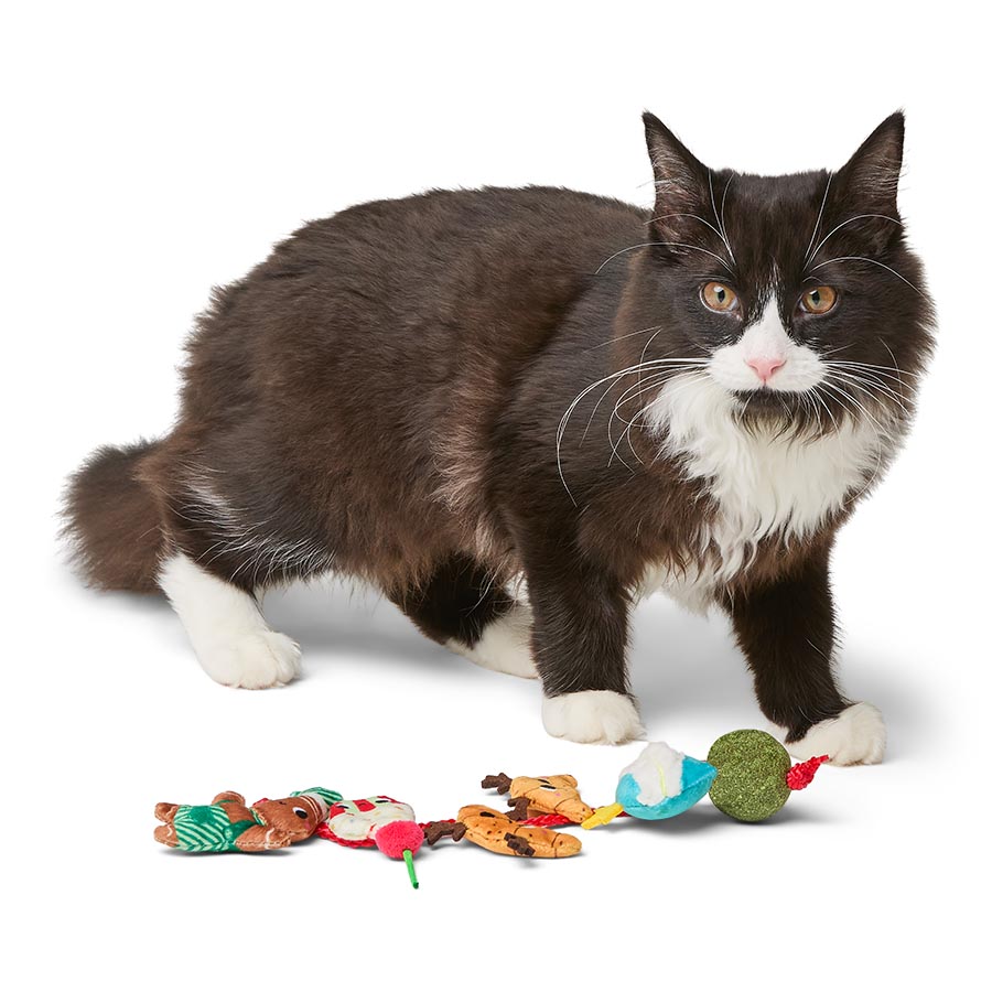 Christmas Crinkly Patisserie Pals Catnip Toy – Festive Bakery-Theme for Cats