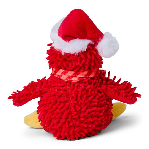 Christmas Turkey Tug Rope Squeaky Toy – Mini Dog Play Toy